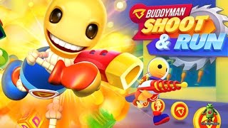 Buddyman Shoot And Run iOSAndroid Gameplay HD [upl. by Thorlay]