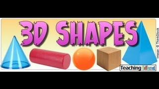 Math  3D Shapes Vertices Faces and Edges [upl. by Ahsietal]