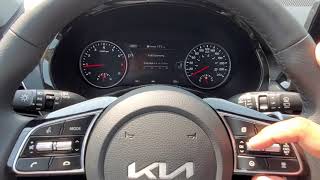 KIA Seltos HTX Instrument Cluster MID  All Features [upl. by Llirrem91]