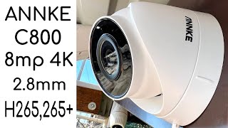 ANNKE C800 4КHikvision в теле ANNKEОпределение людей и автомобилей [upl. by Eitirahc156]