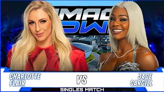 Charlotte Flair vs Jade Cargill  WWE Smackdown [upl. by Notgnimer680]