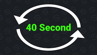 40 Second Interval Timer [upl. by Hax]