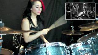 THE MARS VOLTA quotINERTIATIC ESPquot  DRUM COVER  LUX DRUMMERETTE [upl. by Singhal]