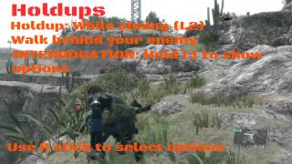 MGS V Ground Zeroes CQC Guide [upl. by Aplihs]