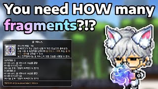 MapleStory  How CRAZY does fragment farming get [upl. by Niwrehs]