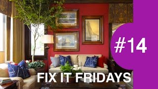 Family Room Makeover  Interior Design  Fix It Fridays 14 [upl. by Burbank]