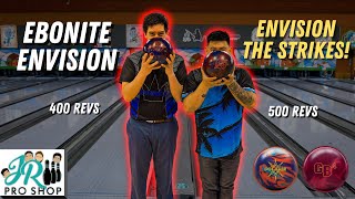 GAP FILLER ENVISION THE STRIKES  Ebonite Envision  Bowling Ball Review [upl. by Aholla327]