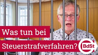 Steuerstrafverfahren Was tun wenn das Finanzamt gegen mich ermittelt Wann Selbstanzeige [upl. by Annaeed]