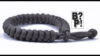 Make the quotSnake Knotquot Paracord Bracelet w Mad Max Style Closure  BoredParacordcom [upl. by Naimed]