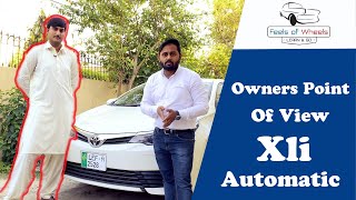 Toyota Corolla Xli Automatic 2019  Owners point of view  Price Specs Details  Feels of wheels [upl. by Yllek]