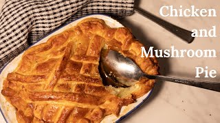 Chicken and Mushroom Pie Recipe [upl. by Margarette]