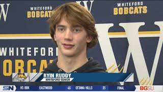 Whitefords Ryin Ruddy Named MHSAA ScholarAthlete [upl. by Notnil93]