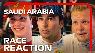 Drivers Reaction After the Race  2024 Saudi Arabian Grand Prix [upl. by Oeflein862]