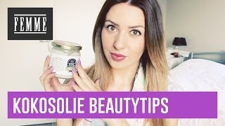 Kokosolie beautytips  FEMME [upl. by Schilit]