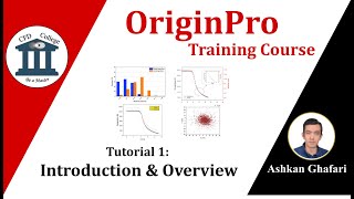 Introduction and Overview  How to Import Data into OriginPro  OriginPro Tutorial 1 [upl. by Berni653]