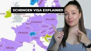 The Schengen Visa Explained  How to Travel Europe 101 [upl. by Evaleen]