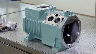 A look inside a BITZER reciprocating compressor for refrigeration [upl. by Mccarthy509]