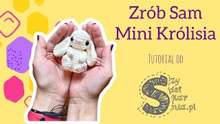 królik na szydełku CZĘŚĆ 1 GŁOWA USZY crochet rabbit PART 1 HEAD EARS [upl. by Glenn]