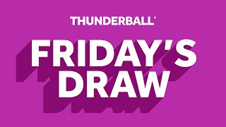 The National Lottery Thunderball draw results from Friday 12 January 2024 [upl. by Akiehsal]