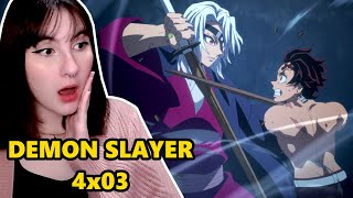 REACT DEMON SLAYER  Season 04 ep 03 Reação Completa [upl. by Esnahc]