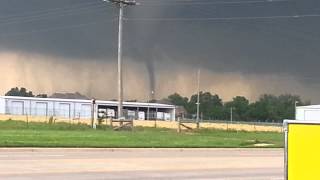 May 20th 2013 Moore Ok Tornado Video taken from First Baptist Church Newcastle OK [upl. by Jamill]