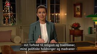 Statsministerens nytårstale 2020 Mette Frederiksen [upl. by Hibbs]