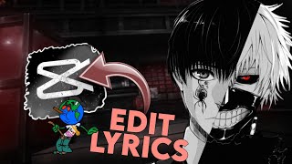 EDIT LYRICS TELA CHEIA  CAPCUT  NODE VIDEO [upl. by Jarvis44]