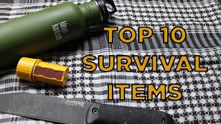 Top 10 items for your Bug out bag  Every day carry bag [upl. by Bergstrom]