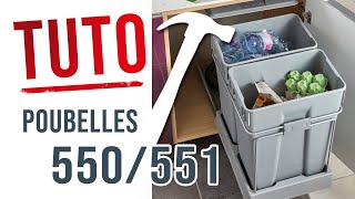 Montage Poubelles 550  551 [upl. by Entsirhc]