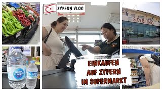 EINKAUFEN AUF ZYPERN IM SUPERMARKT 🛍 ▹ ZYPERN VLOG 7 [upl. by Lleon]