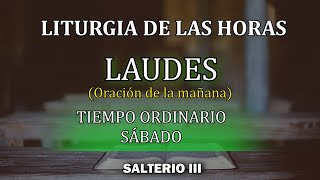 LITURGIA DE LAS HORAS LAUDES SABADO 27 ENERO 2024  Producción Crisol [upl. by Sancha356]