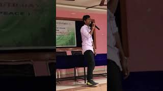 Adiga adiga song live in Aditya engineering college surampalem by Shyam Mercedes [upl. by Klotz929]