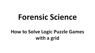 Logic Grid Puzzle Tutorial  Superheroes [upl. by Eirrej268]