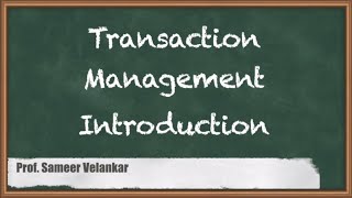 Transaction Management A Comprehensive Guide To Database Transactions [upl. by Idham394]