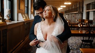 Heated game of Jenga turns into a lifetime of love  Wedding Film  Cleveland OH [upl. by Nehtanoj]