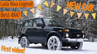 Our New LADA Niva Taiga 2022 BEST 4x4 OffRoad Car First Ride and Impression [upl. by Aehtna]