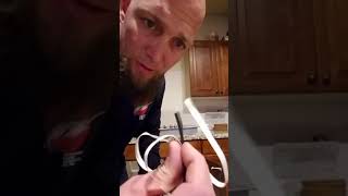 Installing a GE glass electric cooktop  Part 1  Home DIY [upl. by Dachia886]