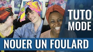 4 FAÇONS DE PORTER LE FOULARD [upl. by Fellner]