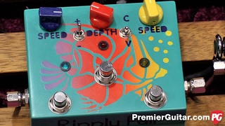 NAMM 17  Jam Pedals Ripply Fall Demo [upl. by Oletta]