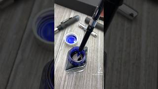 How to fill a Platinum Curidas fountain pen using a converter and bottled ink fountainpenhowto [upl. by Gnoz]