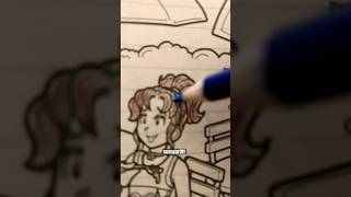 drawing in dork diaries books part 1 drawing art dorkdiaries [upl. by Nolham316]