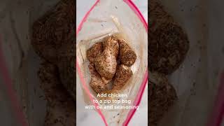 Best Damn Air Fryer Herb Roasted Chicken Legs Simple Yet So Delicious [upl. by Aguie]