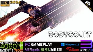 Bodycount PC Gameplay  RPCS3  Full Playable  PS3 Emulator  4k30FPS  2024 Latest [upl. by Auqenahc]