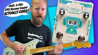 Donner Circle Looper  how good could a 90 import looper pedal actually be [upl. by Anitsirk154]