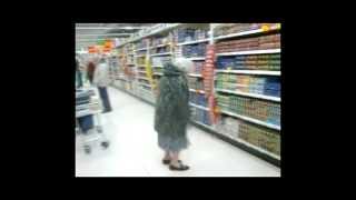 Dancing old lady in store [upl. by Minier]