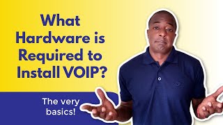 What hardware is required to install a VOIP phone system [upl. by Okimat]