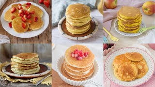 PANCAKE SENZA GLUTINE – 6 Ricette Facili e Veloci  Polvere di Riso [upl. by Ellita]