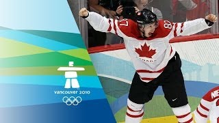 Canada Win Ice Hockey Gold V USA  Highlights  Vancouver 2010 Winter Olympics [upl. by Ees]