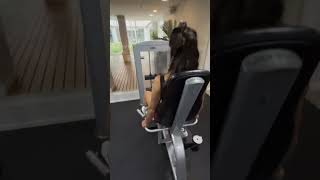 seated adductor machine [upl. by Kerin]