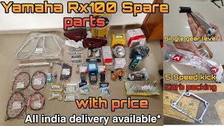 Yamaha Rx 100 all spare parts with pricing  GJ 05  ShantanuRc1  rx100 rx135 rxking [upl. by Eve]